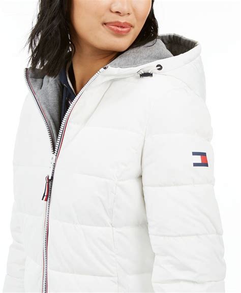 tommy hilfiger winter jacket women's.